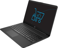 HP 15s Ryzen 5-5625U/16GB/512 Black - 1085055 - zdjęcie 2